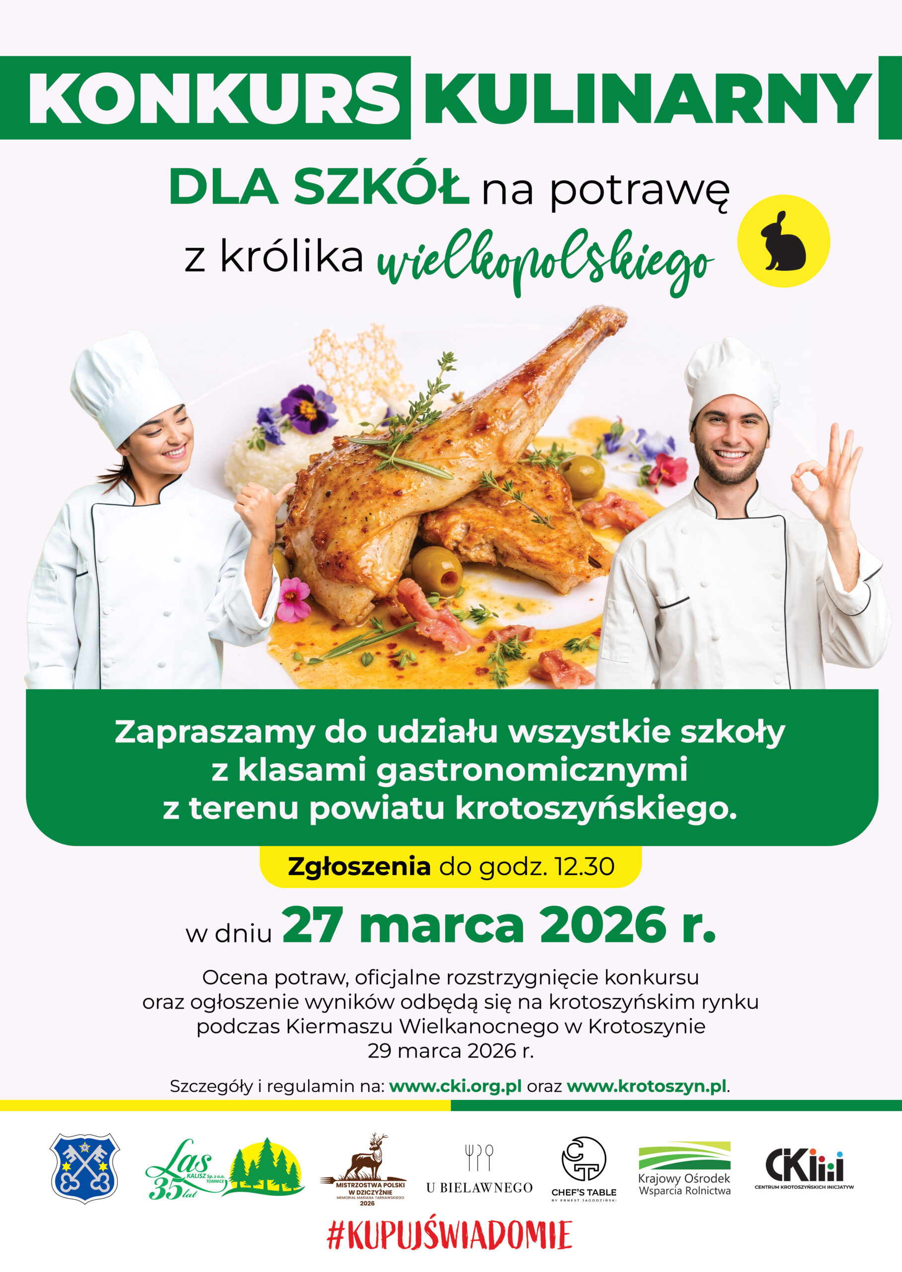 plakat konkurs kulinarny krotoszyn